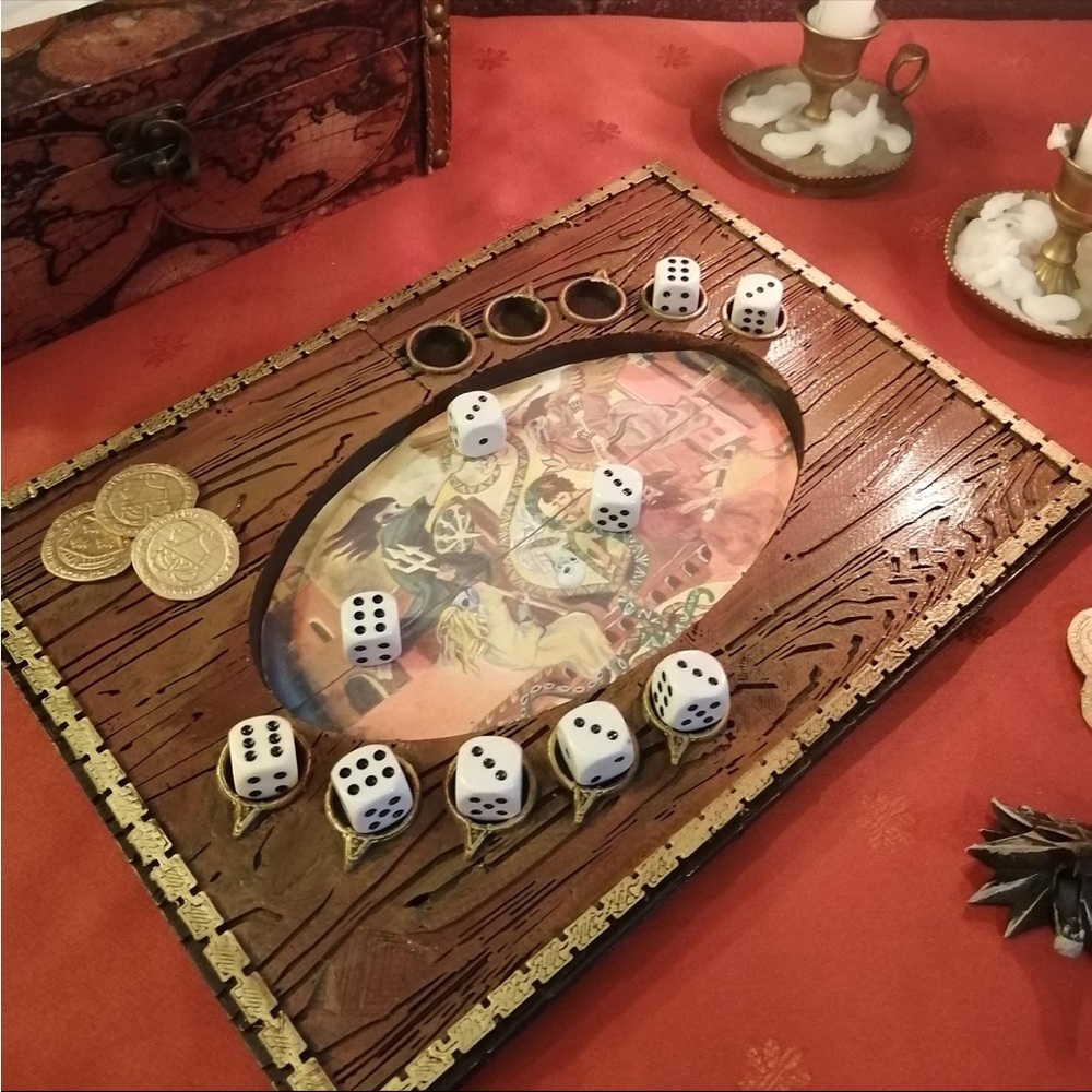 The Witcher Dice Poker Board Game